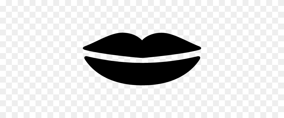 Female Lips Shape Vectors Logos Icons And Photos, Gray Png
