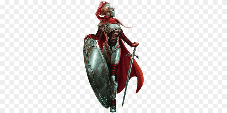 Female Medieval Knight Render By Dgamer Medieval Female Knight Anime, Adult, Person, Woman, Armor Free Png Download