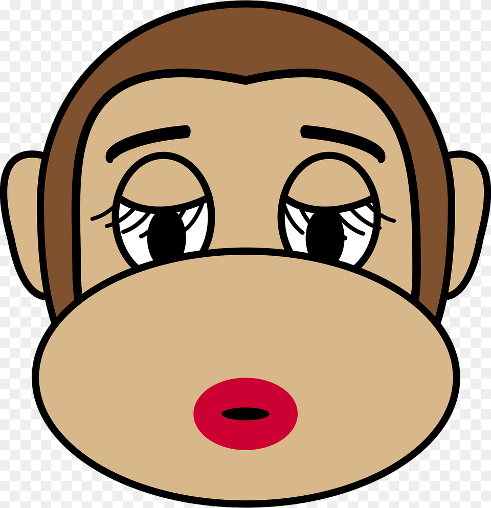 Female Monkey Face Clipart, Snout, Ammunition, Grenade, Weapon Png