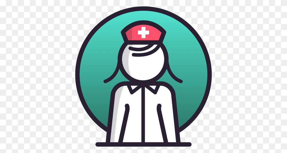 Female Nurse Icon, Logo, Symbol, First Aid Free Transparent Png