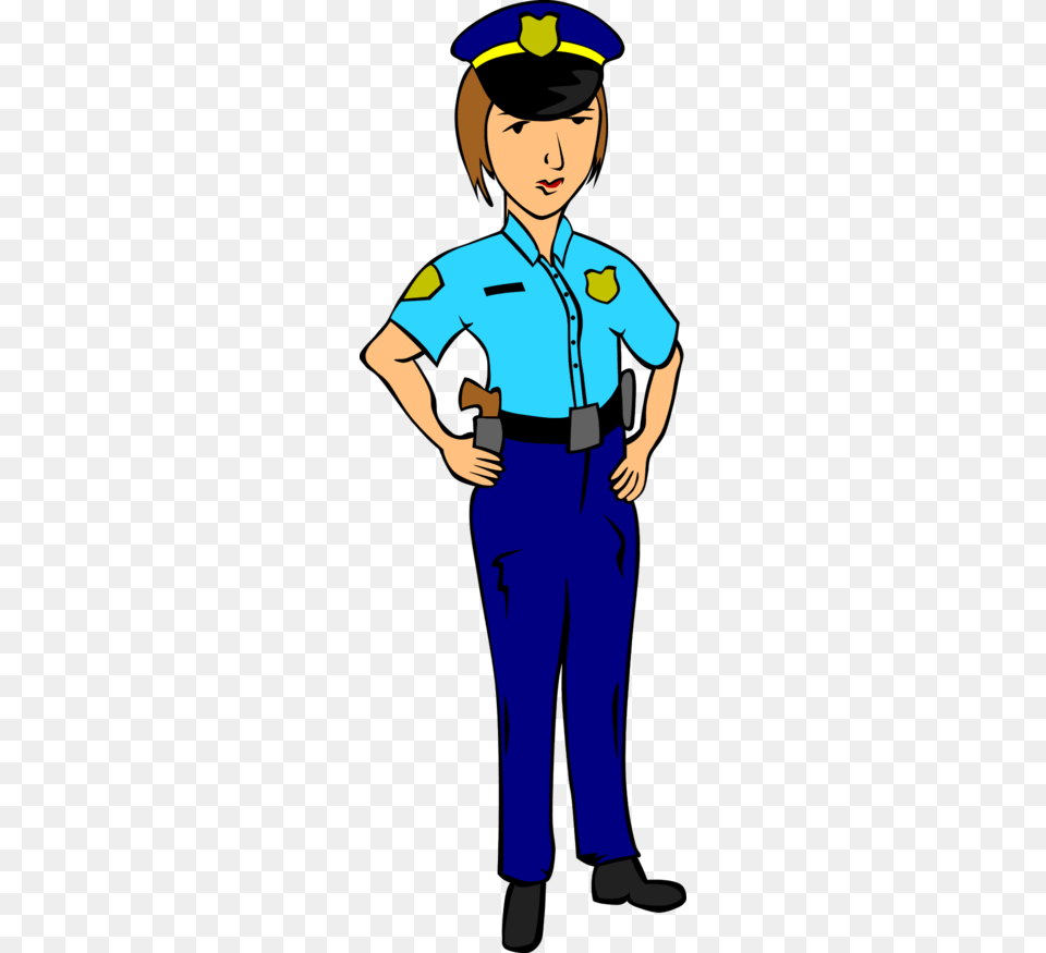 Female Police Officer Clipart, Adult, Person, Woman, Captain Png Image