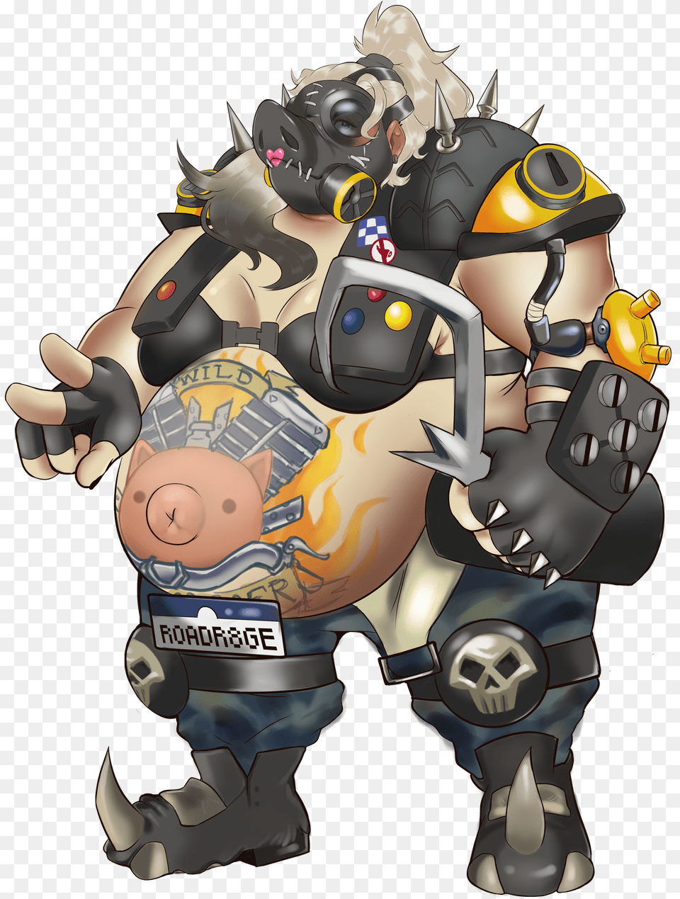 Female Roadhog Roadhog Female Free Transparent Png