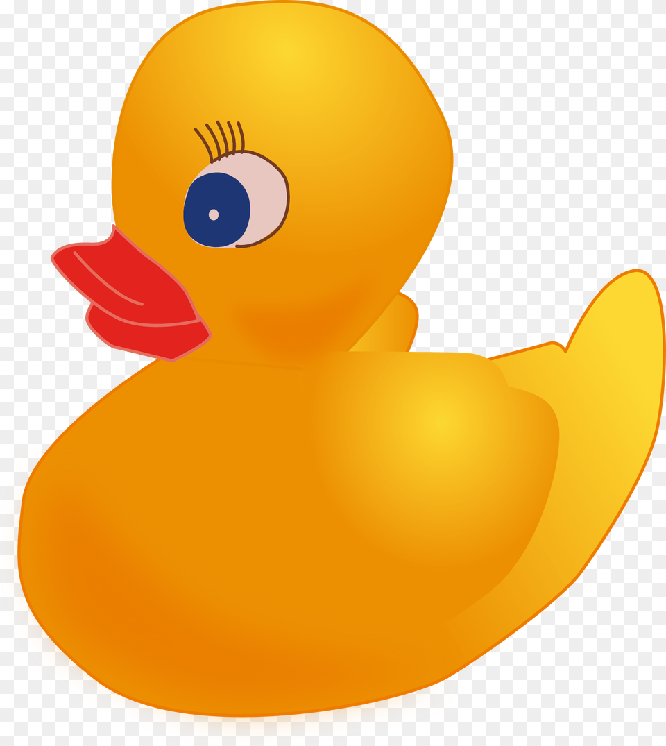 Female Rubber Ducky Vector Clipart Image, Animal, Bird, Duck Free Png