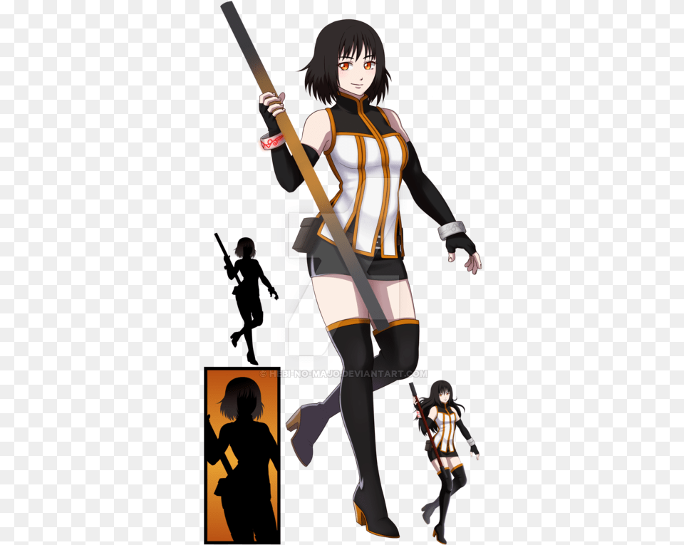 Female Rwby Oc Outfits, Book, Comics, Publication, Person Free Png