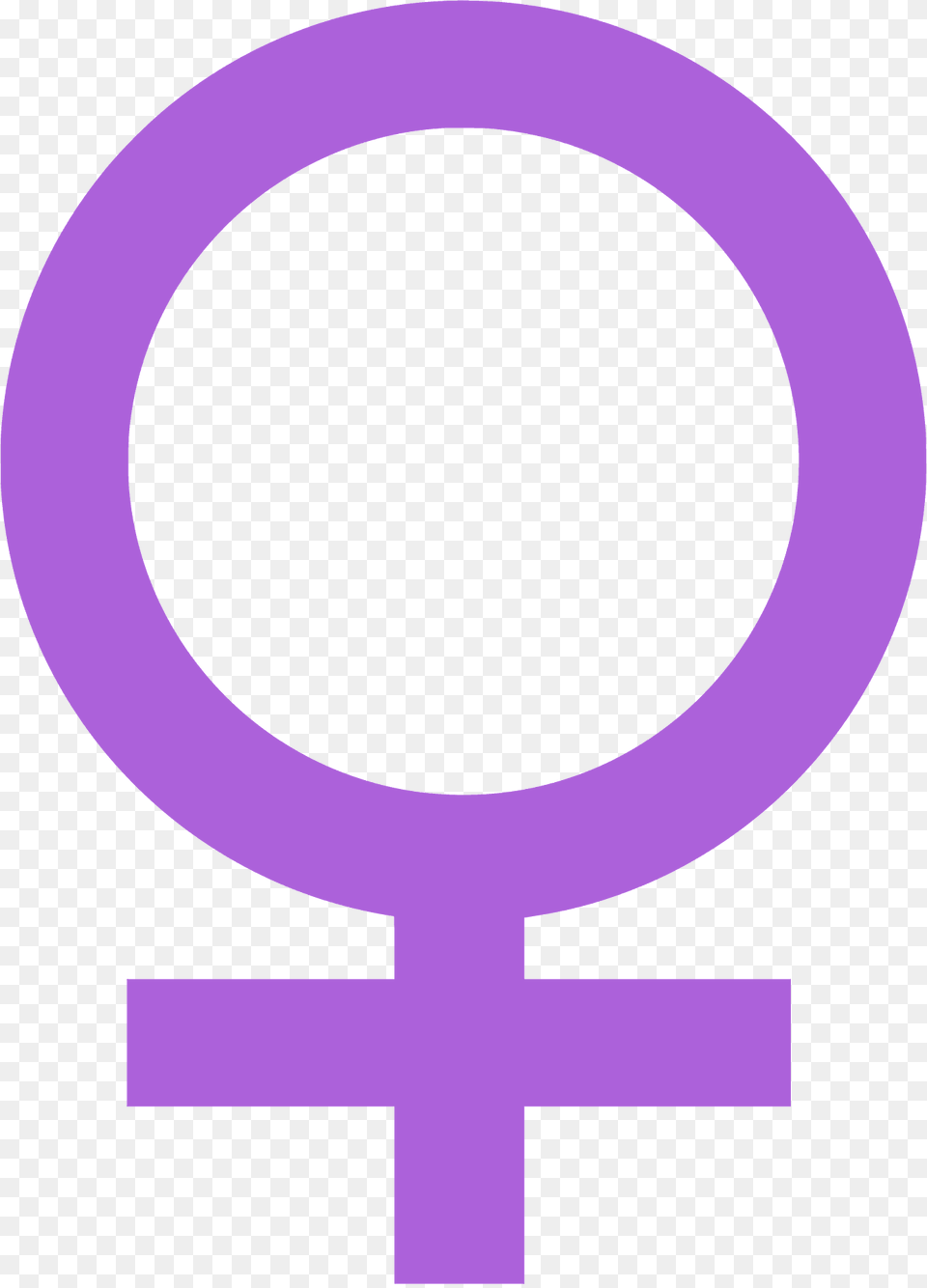 Female Sign Silhouette, Magnifying, Oval Free Png