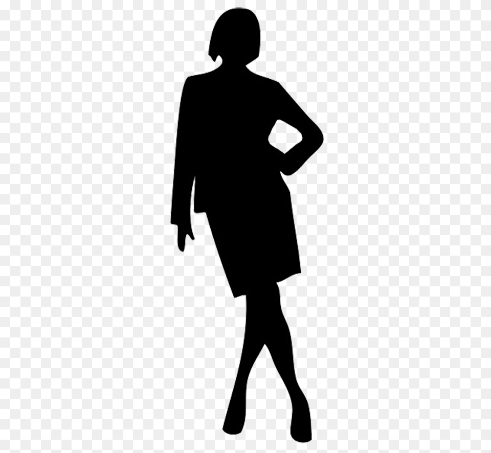Female Silhouette, Adult, Male, Man, Person Png Image