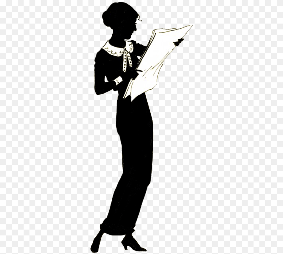 Female Silhouette Silhouette, Accessories, Person, Necklace, Man Free Transparent Png