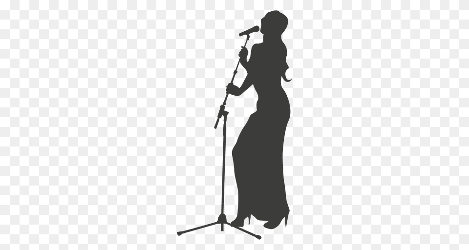 Female Singer Silhouette, Photography, Adult, Tripod, Person Png