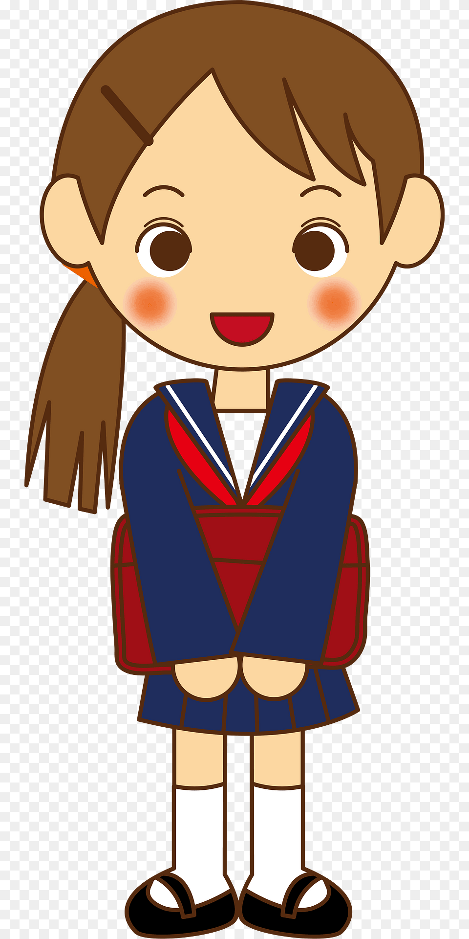 Female Student Clipart, Baby, Person, Face, Head Png Image