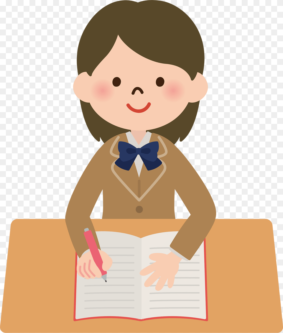 Female Student Clipart, Person, Reading, Baby, Face Png Image