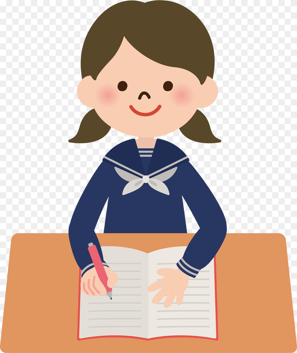 Female Student Clipart, Person, Reading, Baby, Face Free Png