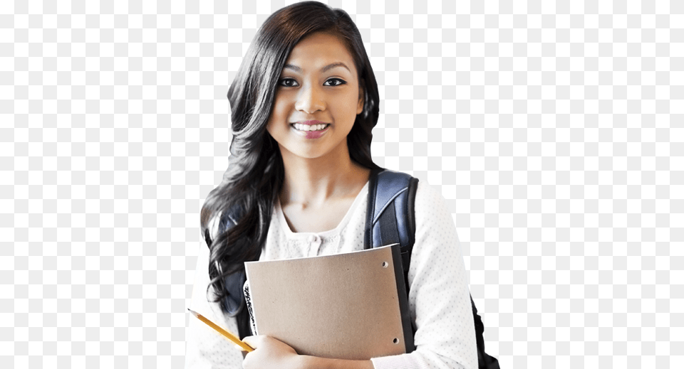 Female Student Image Indian College Student, Person, Face, Happy, Head Free Transparent Png