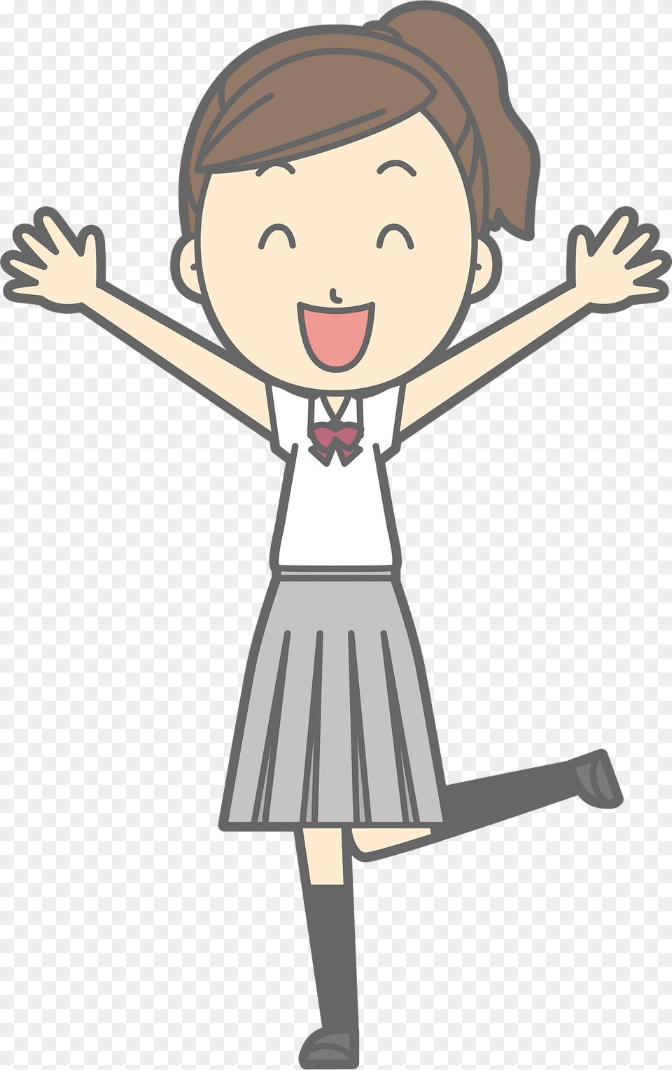 Female Student Joy Clipart, Face, Head, Person, Book Free Png