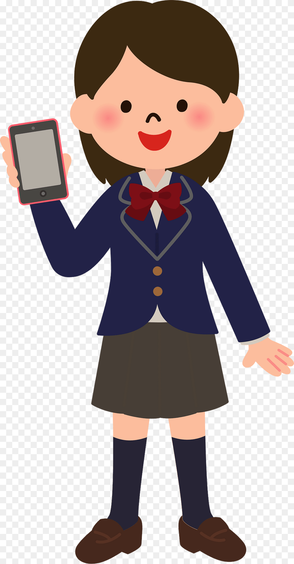 Female Student Smartphone Clipart, Baby, Person, Computer, Electronics Free Transparent Png