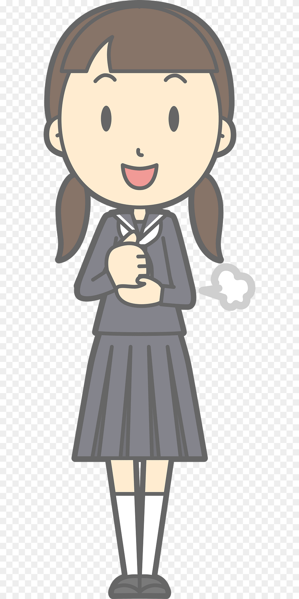 Female Student Understand Clipart, Book, Comics, Publication, Face Free Png