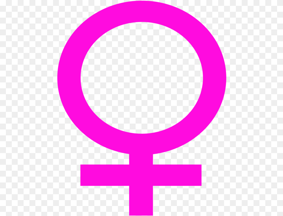 Female Symbol Background, Purple Png Image