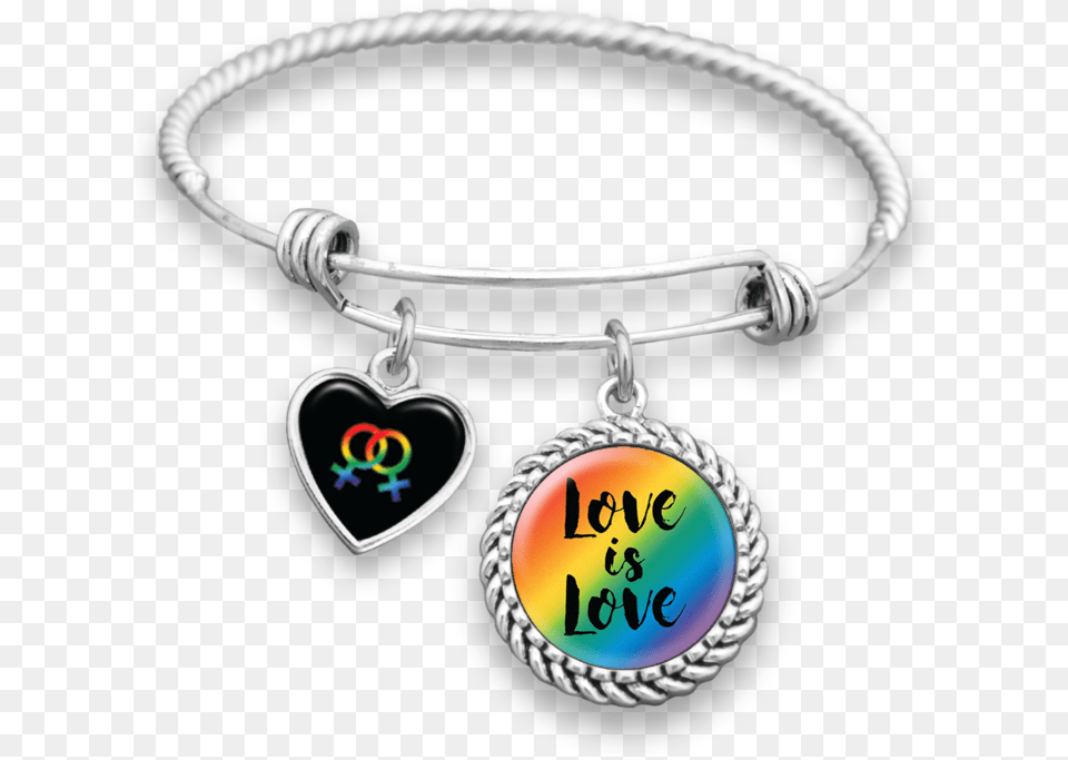 Female Symbols Love Is Love Charm Bracelet Dad Always With Me, Accessories, Jewelry, Necklace, Locket Free Transparent Png