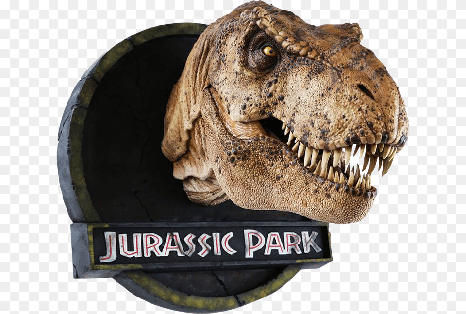 Female T Rex 15th Scale Wall Mountable Bust Jurassic Park Female T Rex 15 Scale Bust, Animal, Dinosaur, Reptile, T-rex Png Image