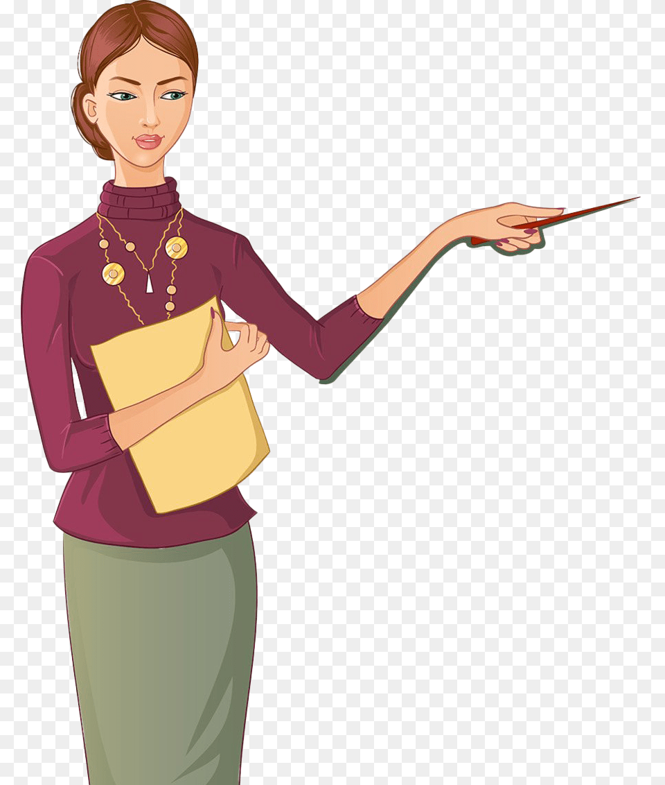 Female Teacher Image, Accessories, Sleeve, Blouse, Clothing Free Png Download