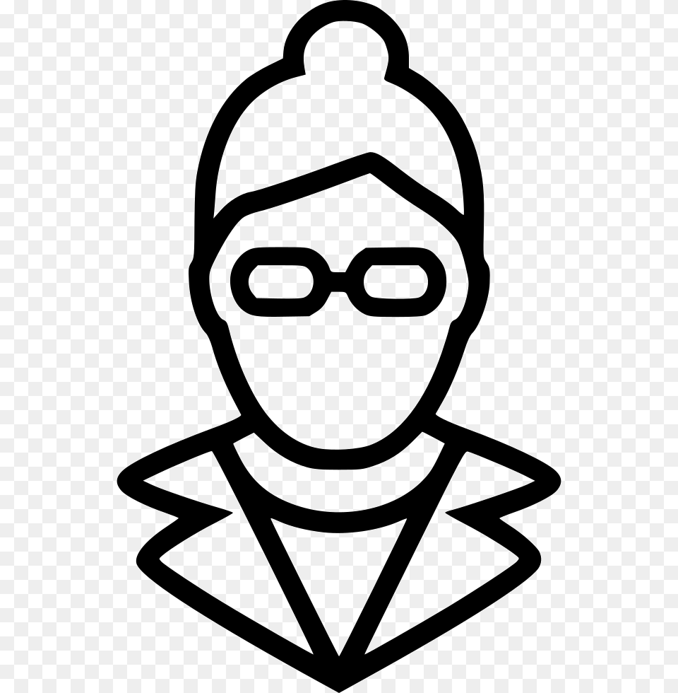 Female Teacher Transparent Teacher Glasses, Stencil, Person, Accessories, Face Png Image