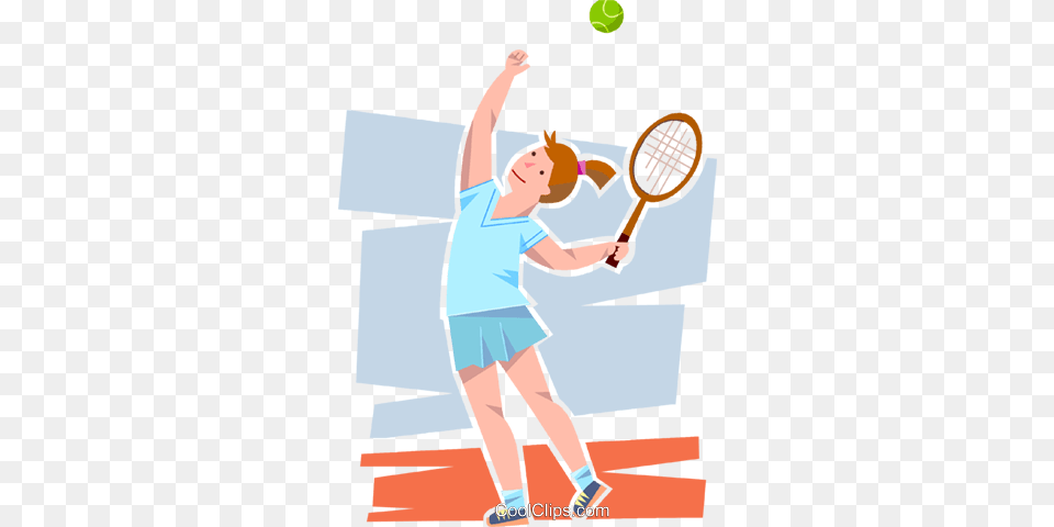 Female Tennis Player Server Royalty Vector Clip Art, Ball, Sport, Tennis Ball, Person Free Transparent Png