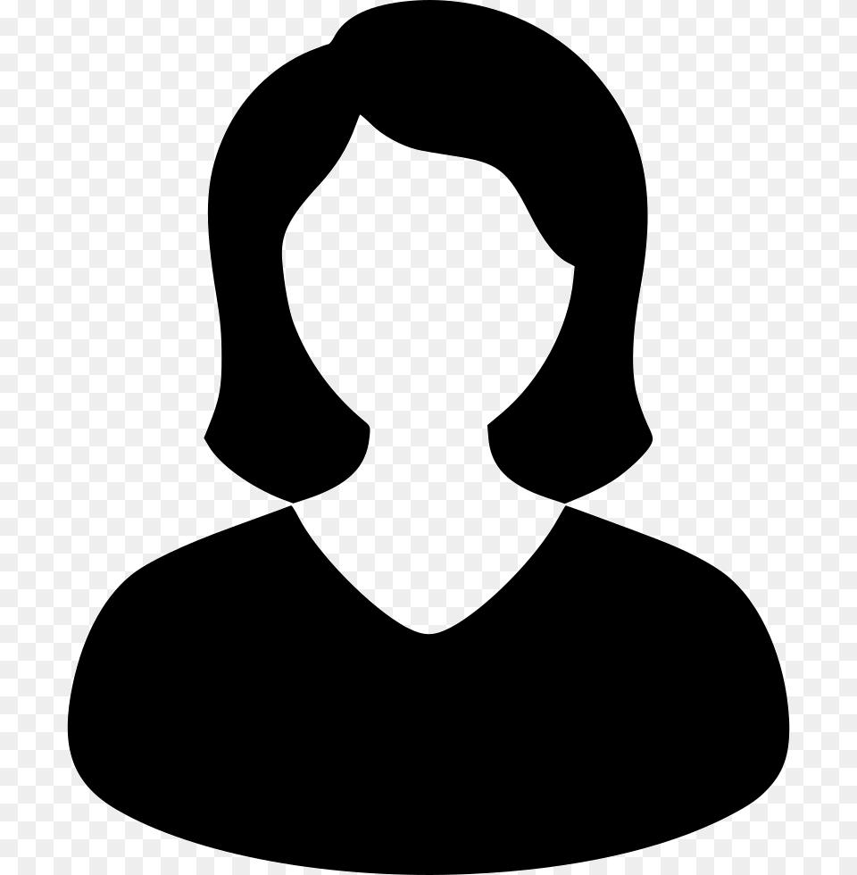 Female User Female User Icon, Silhouette, Stencil, Adult, Person Free Transparent Png