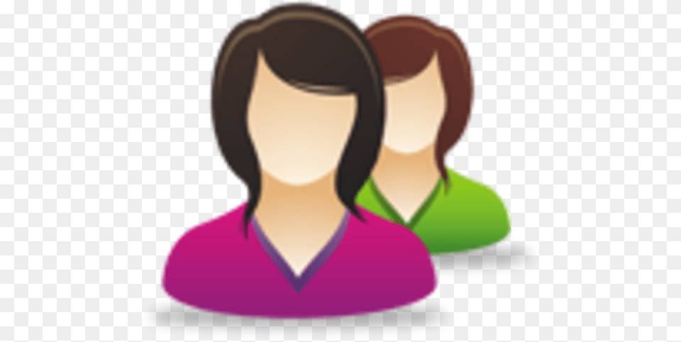 Female Users Image Icon Man Woman Business, Adult, Person, Head, Face Free Png