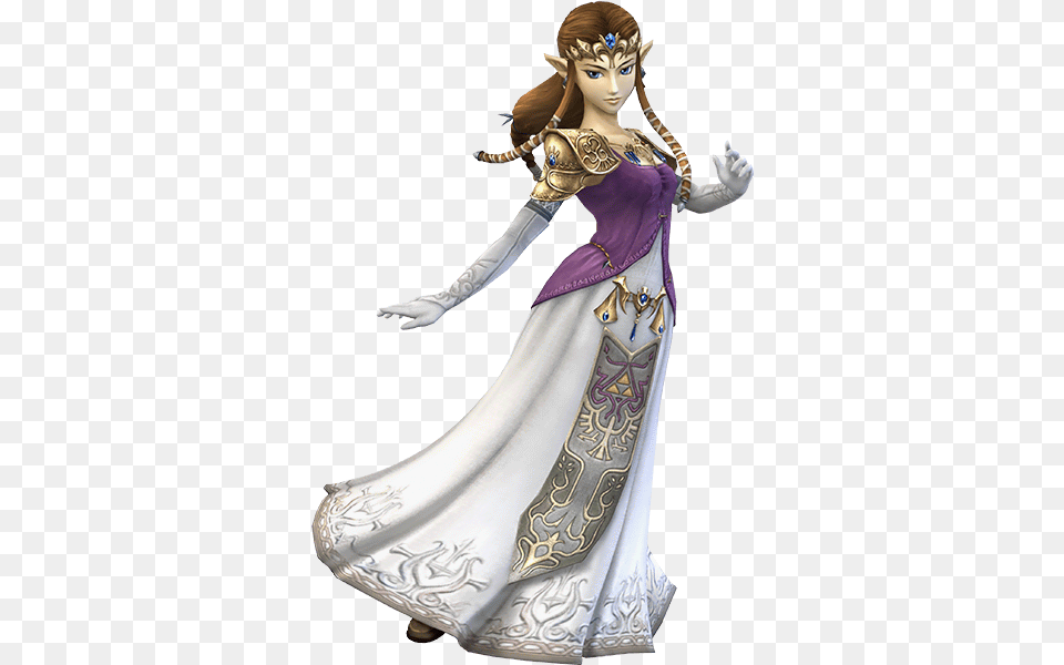 Female Video Game Characters Marry Or 1 Night Stand Zelda Super Smash Bros, Clothing, Figurine, Dress, Adult Free Png Download