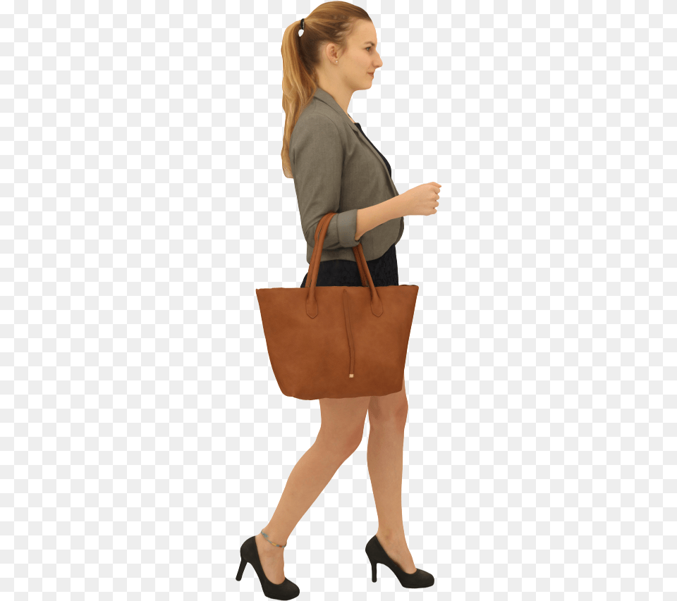 Female Walking Walking Woman, Accessories, Purse, Handbag, Bag Free Png Download