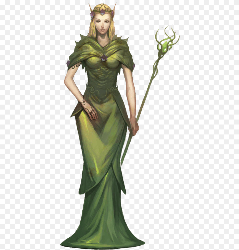 Female Wood Elf Wizard, Clothing, Costume, Dress, Person Png