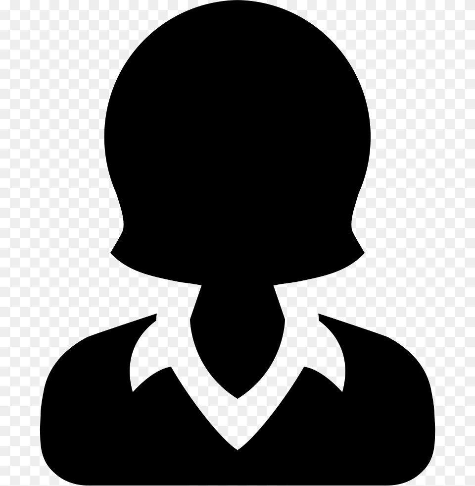 Female Worker Icon Silhouette, Stencil, Baby, Person Free Png Download