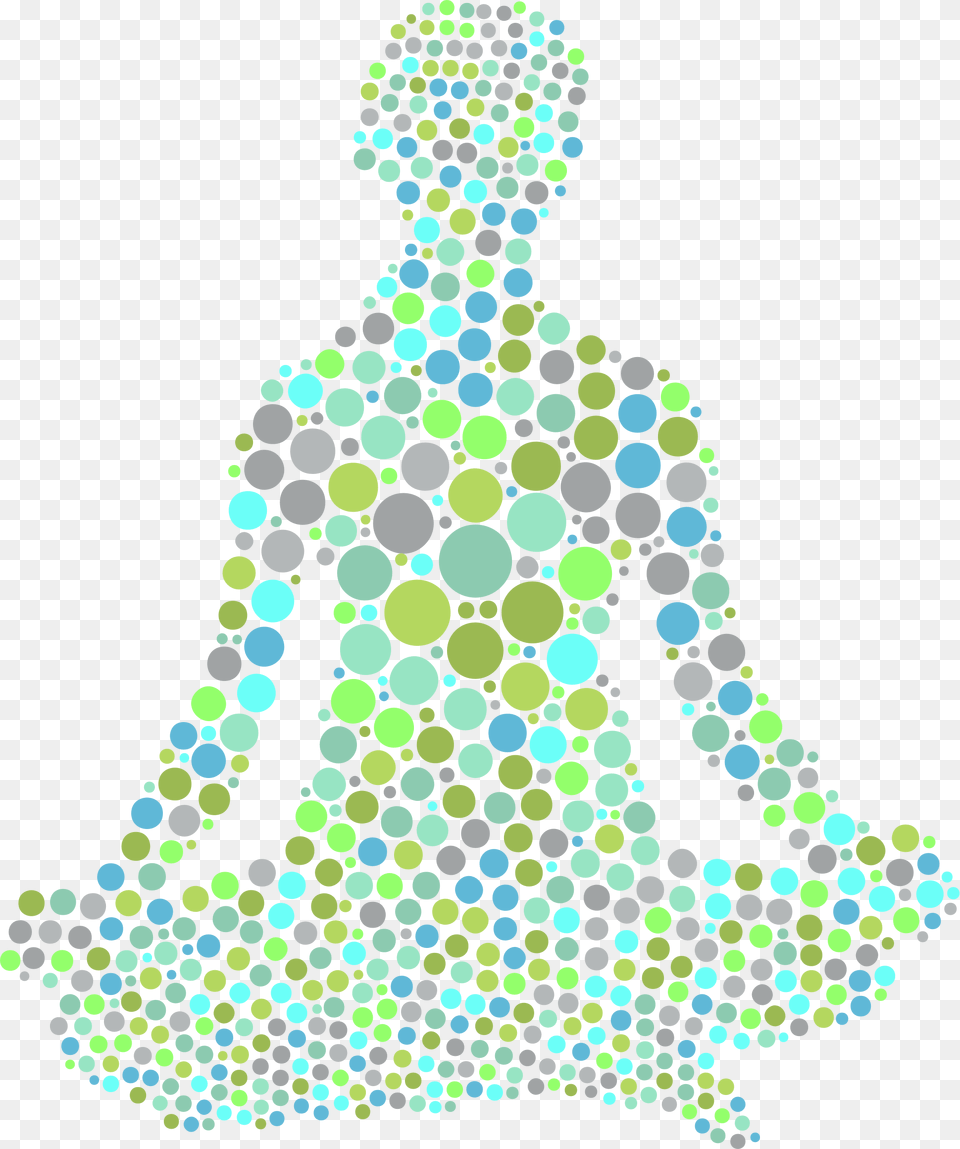 Female Yoga Pose Silhouette 7 Circles No Background Portable Network Graphics, Art, Turquoise, Chandelier, Lamp Free Png