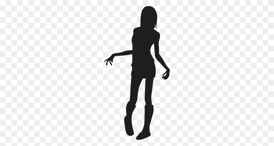 Female Zombie Silhouette, Baby, Person Png