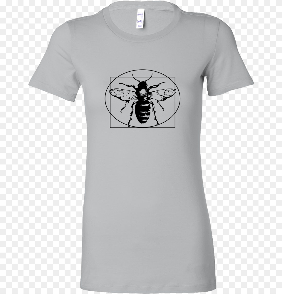Feminine Cut Vitruvian Bee Shirts Together Forever, Animal, Clothing, Insect, Invertebrate Free Png Download