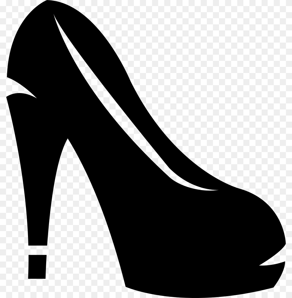 Feminine Heel Shoe Women Shoes Icon, Clothing, Footwear, High Heel, Blade Free Png