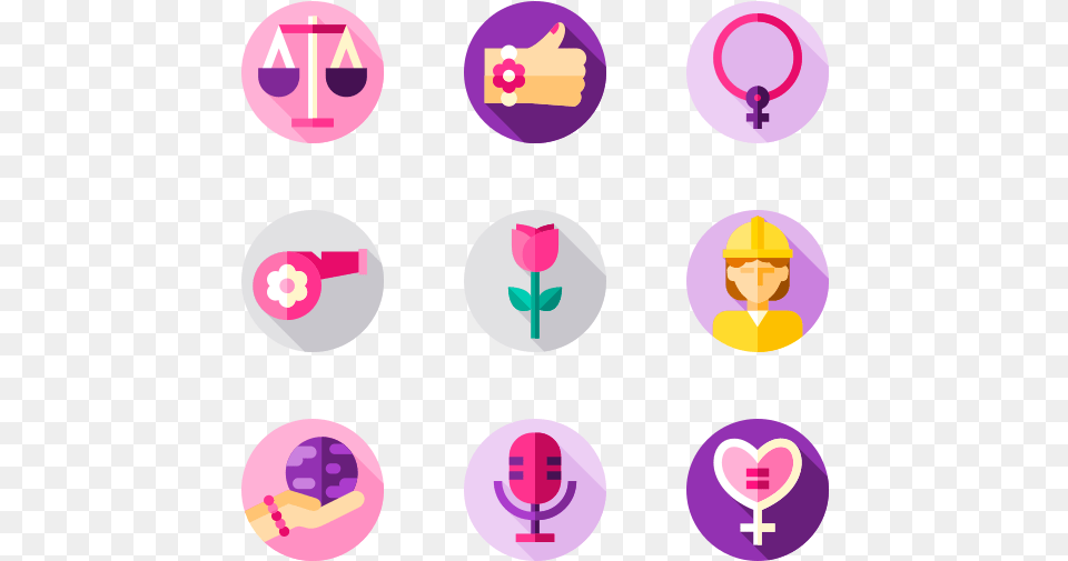 Feminism, Purple, Text, Symbol, Face Free Png Download