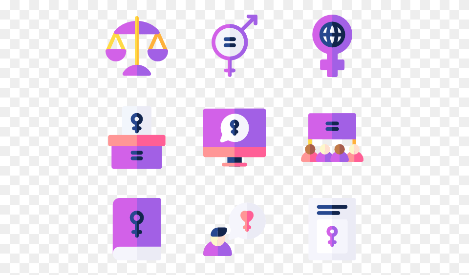 Feminism Icons, Scoreboard, Person, Text Free Png Download