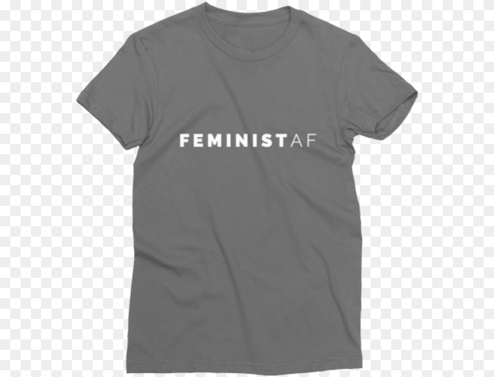 Feminist Af T Shirt Black, Clothing, T-shirt Free Png
