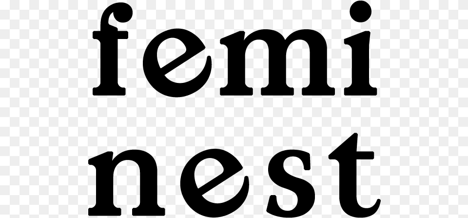 Feminist Economist Logo White, Gray Free Png Download