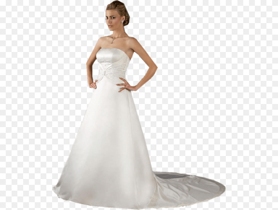 Femme Robe Mariage Download Robe De Marie, Clothing, Dress, Fashion, Formal Wear Free Png