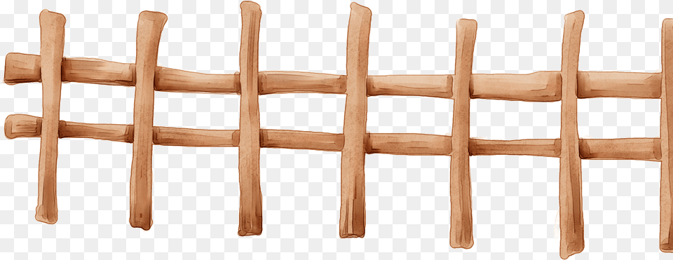 Fence, Wood Free Png