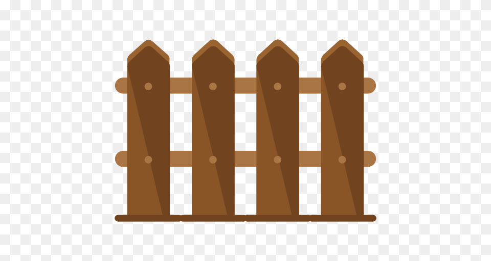 Fence Garden Gardening Gate Wood Icon, Picket Free Png