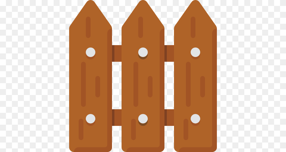 Fence Icon, Picket, Wood Free Png Download