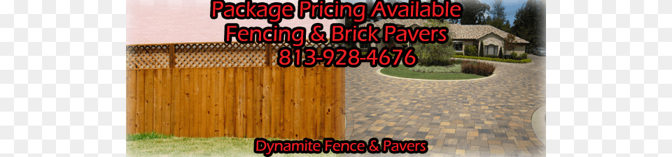 Fence Tampa Brick Pavers Tampa Florida Driveways Tampa Brick Pavers, Yard, Outdoors, Nature, Backyard Free Png Download