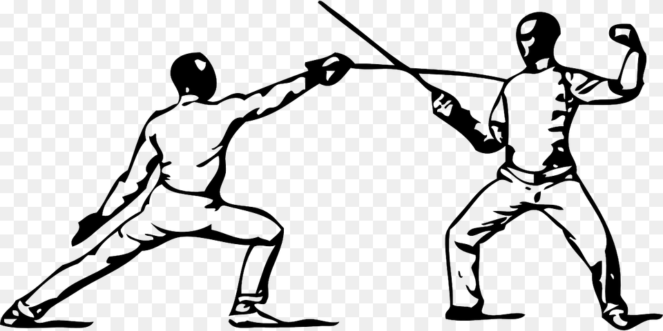 Fencing Clipart, Adult, Male, Man, Person Free Png Download