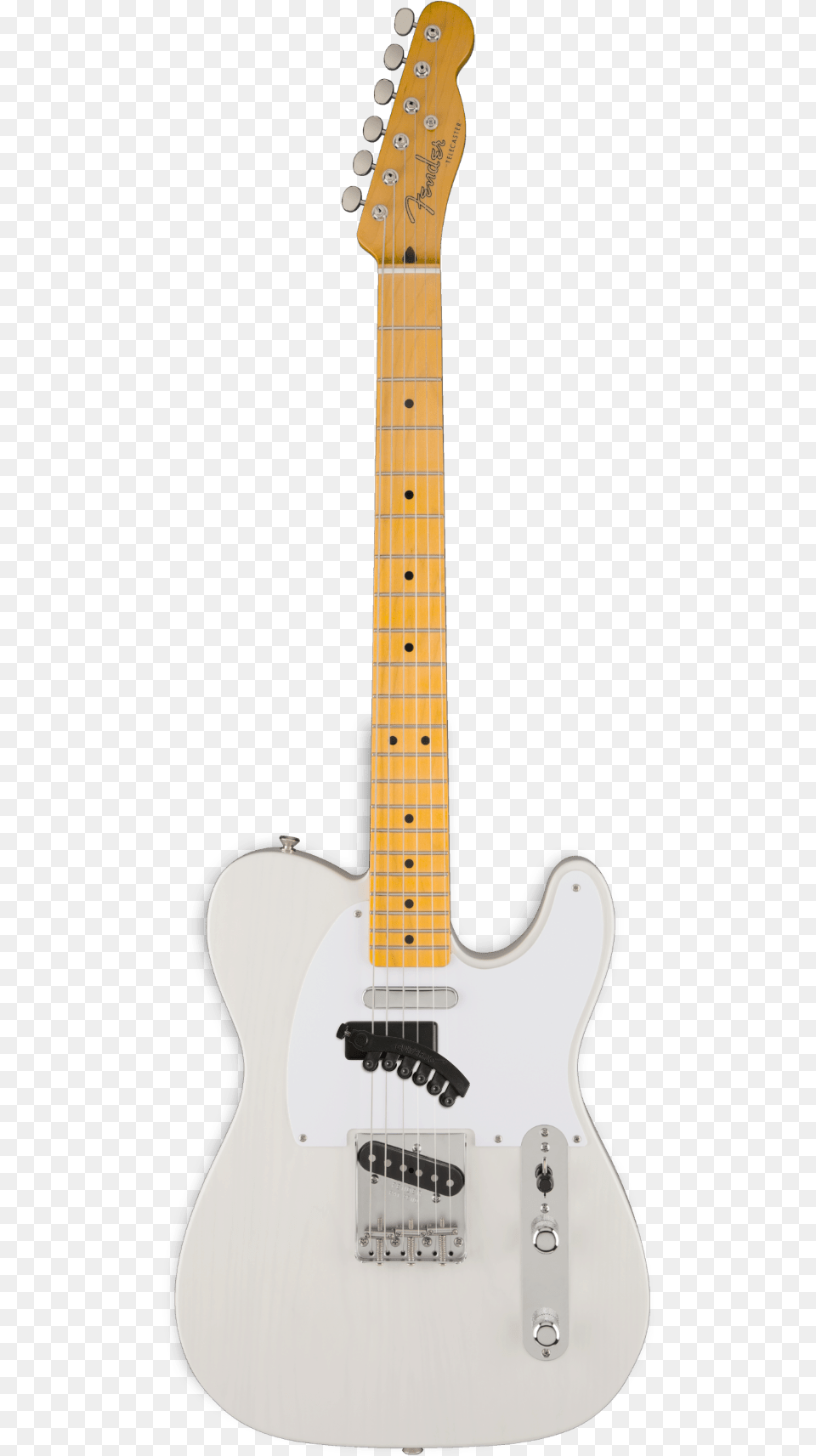 Fender 50s Telecaster Lacquer Blonde White, Guitar, Musical Instrument, Bass Guitar, Electric Guitar Free Png