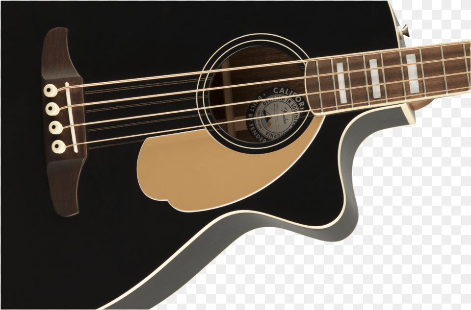 Fender Black Acoustic Guitar, Musical Instrument, Bass Guitar Png