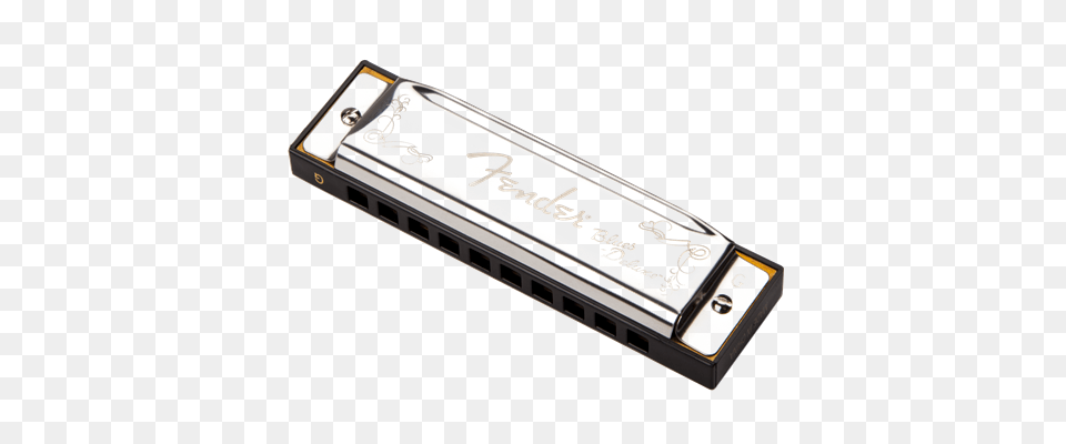 Fender Blues Deluxe Harmonica Key Of G Evesham Music, Musical Instrument, Blade, Razor, Weapon Png Image