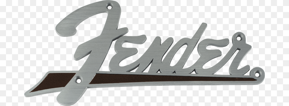 Fender Brown Flat Fender 099 4095 000 Fender Flat Amplifier Logo, Calligraphy, Handwriting, Text, Sword Png Image