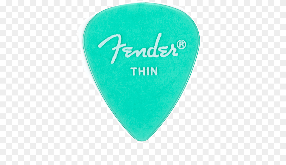 Fender California Clear Guitar Picks Thin Surf Green Fender, Musical Instrument, Plectrum, Disk Free Png Download